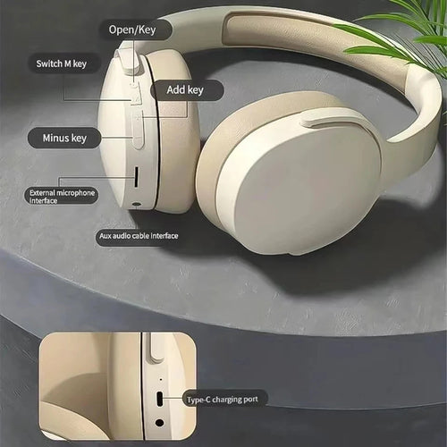 Słuchawki Bezprzewodowe Bluetooth 5.3 HiFi